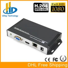 Бесплатная доставка DHL H.264 H264 HDMI VGA HD аудио-видео декодер IP потокового декодер RTSP RTMP UDP HLS IP Камера IP приемник