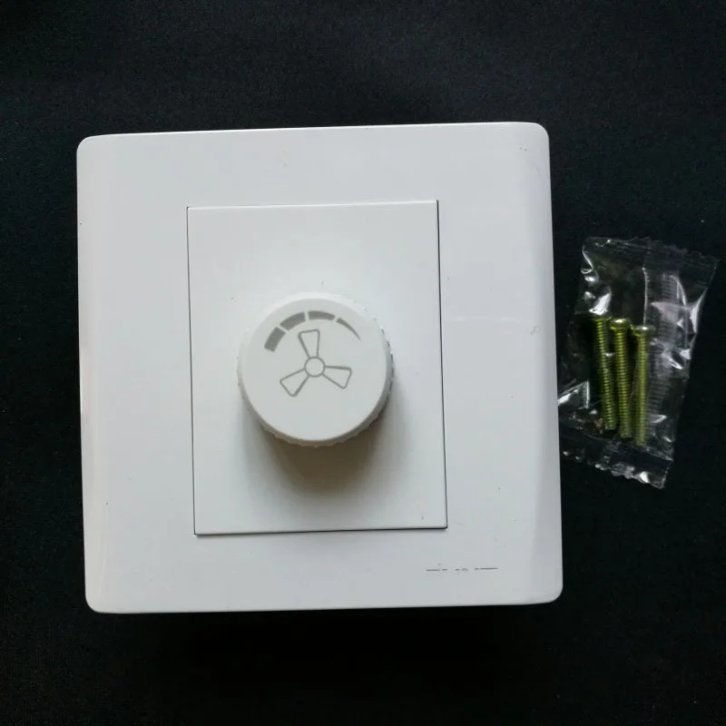 

Power Switch Socket 250W Fan speed controller 86 type switch panel 86*86*45MM AC220V-240V