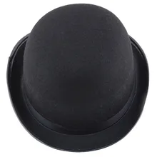 Black Hat Halloween Magician Magic Hat Jazz Hat