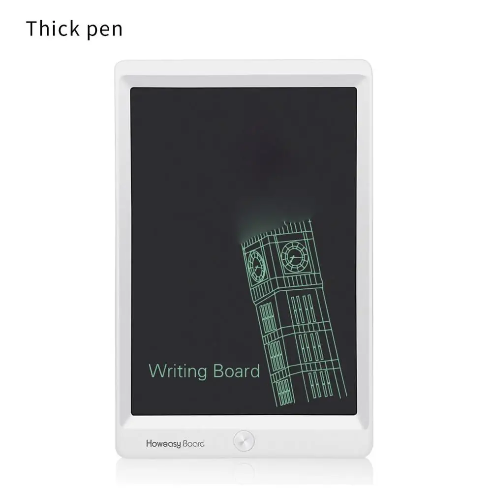

10 Inch LCD Electronic Tablet Drawing Board Writing Board Education Doodle Drawing Message Board with Thick Pen
