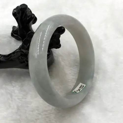 

free shipping 01605 Chinese Beautiful Natural Green Jadeite Jade Gems Bangle Bracelet