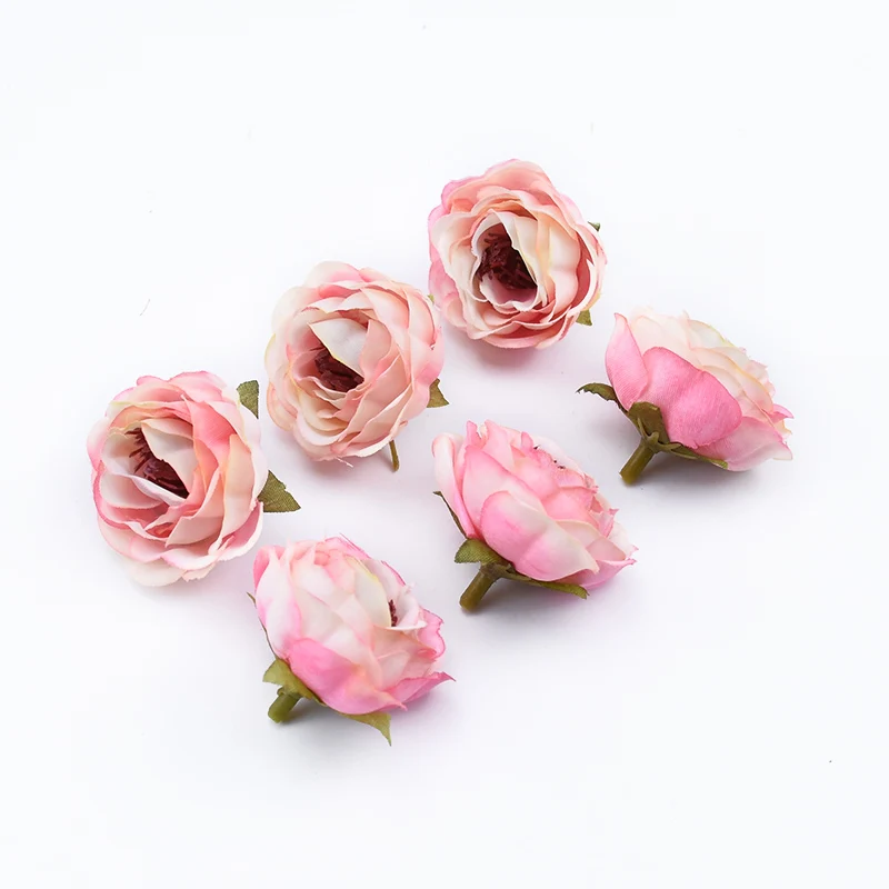 5pcs Autumn decoration diy christmas Garlands silk rose fake plants home wedding bridal accessories clearance artificial flowers