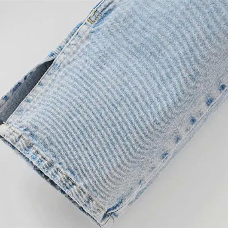 Высокая талия узкие женские джинсы модные женские джинсовые брюки