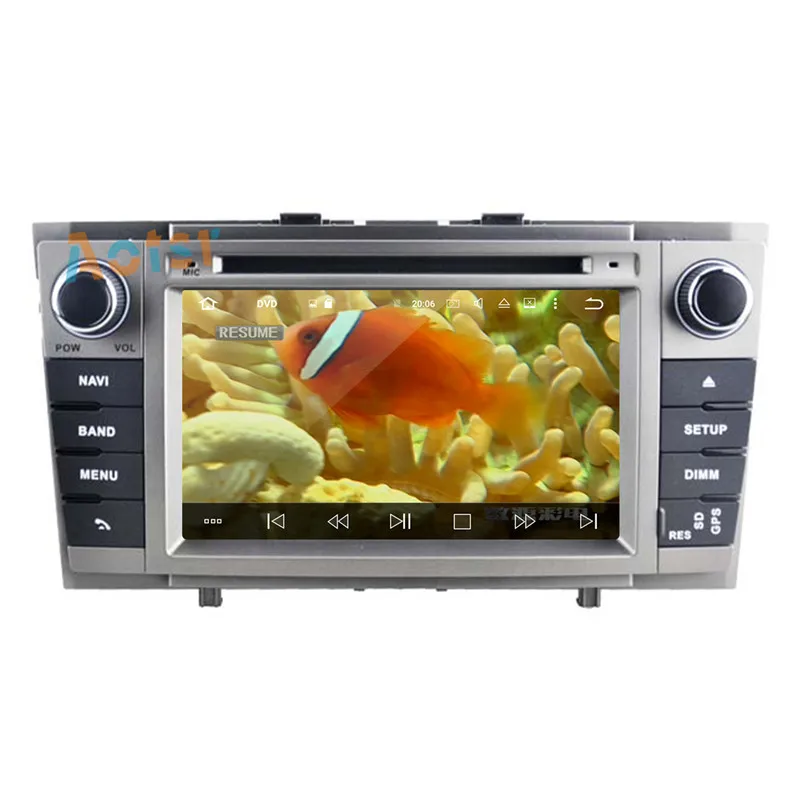 Cheap 7"8 Core Android 8.0 Car CD/DVD Player Stereo GPS Navigation Car Radio For Toyota Avensis T27 2009 2010 2011 2012 2013 2014 2015 5