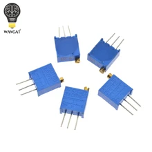WAVGAT 3296W-1-502LF 3296 Вт 502 5 к ом верхнее регулирование многооборотный Подстроечный резистор потенциометр Высокая точность переменный резистор