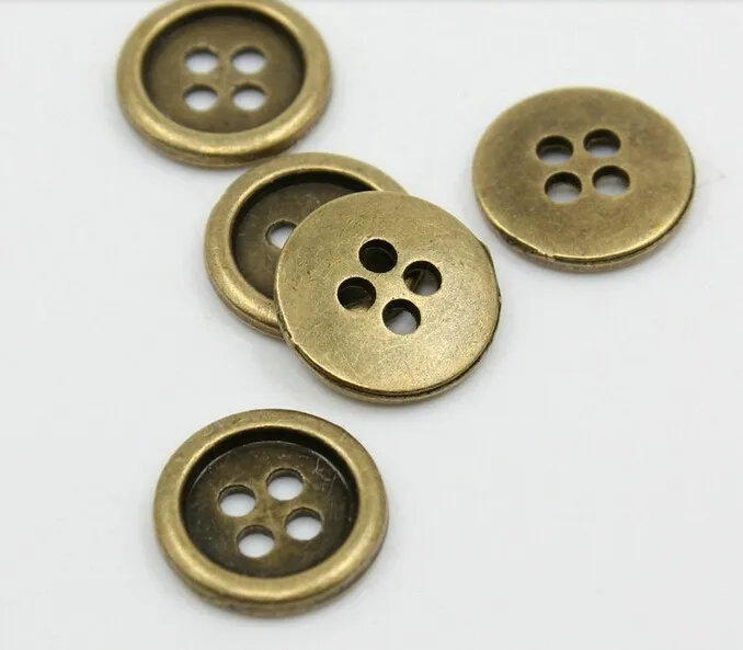 Buy 15mm garment trimmings shirts alloy buttons