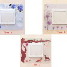 Высокое качество акриловый переключатель Стикеры книги по искусству стены домашний декор для детской комнаты Детская украшения