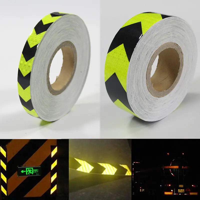 Safety Mark Reflective Tape Car styling Stickers Self Adhesive Warning