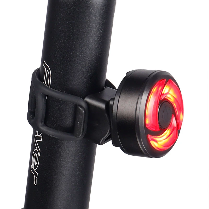 Flash Deal Deemoun Bicycle LED Tail Light Safety Warning Light Laser Night Mountain Bike Rear Light Lamp Usb Charging Bicycle Taillights 2
