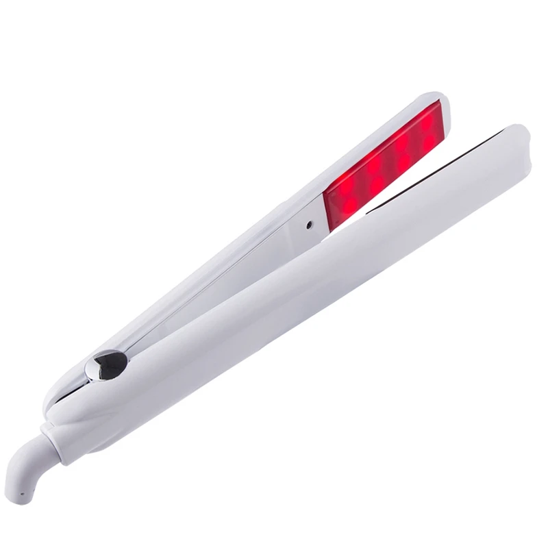 

Ultrasonic & Infrared Hair Care Iron Recovers The Damaged Hair Hair Treament Styler Cold Iron Hair Care Treatment White EU Plu