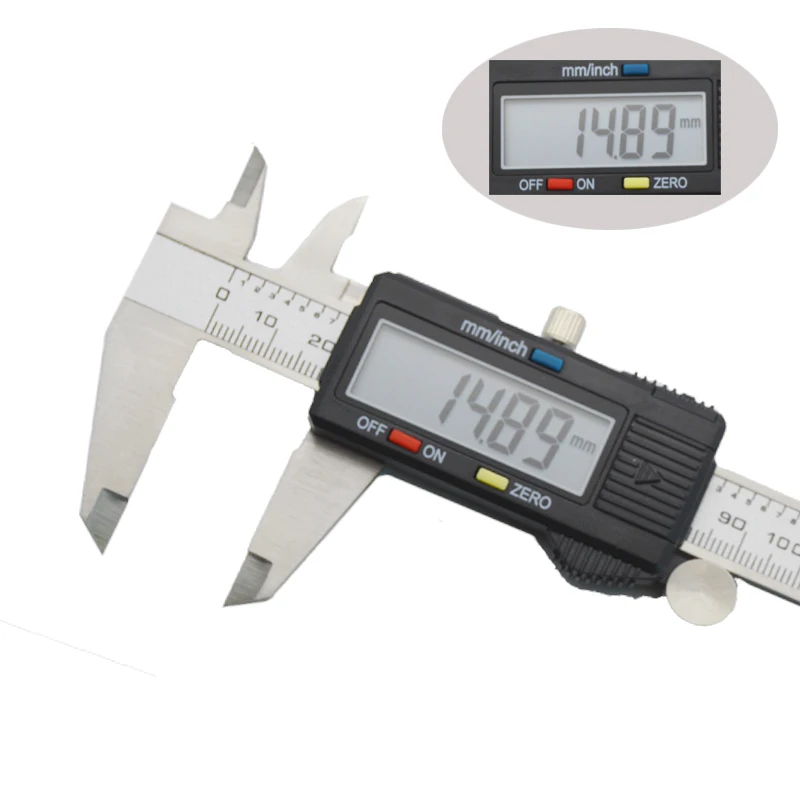 150mm Internal//External LCD Display Digital Vernier Caliper Gauge Tool 6