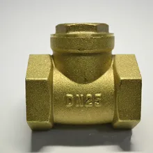 DN2" BSPP обратный клапан предотвращения обратного потока воды золотой