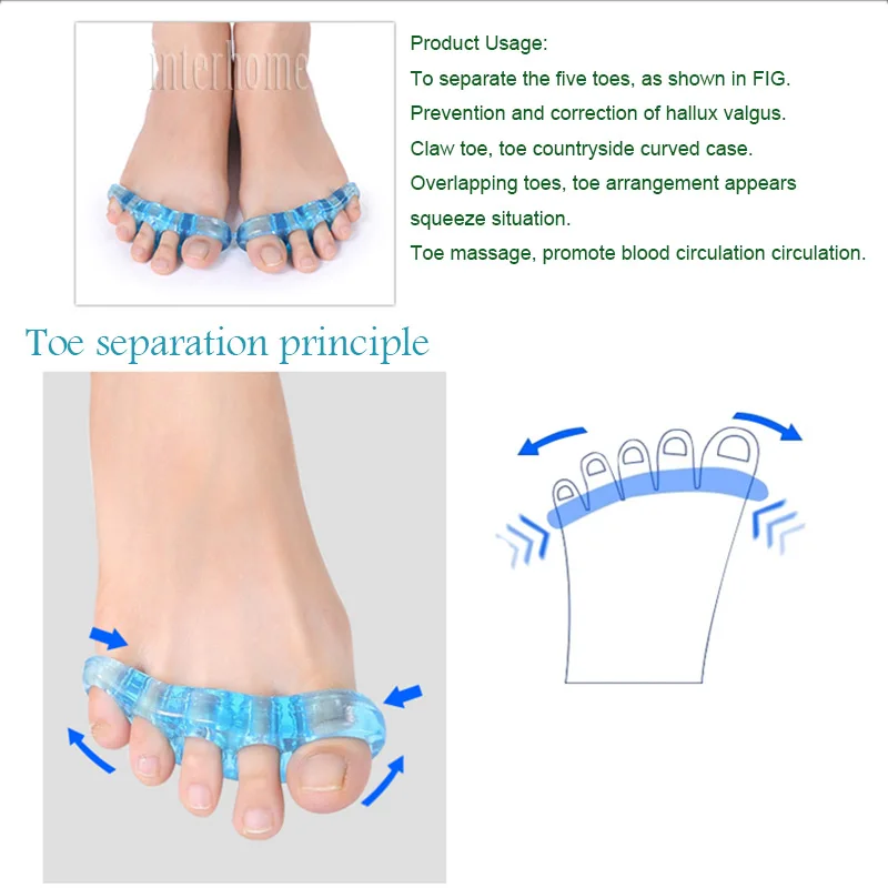 Корректирующий корсет на 5 пальцев, Корректор осанки, Корректор осанки, лечение большого пальца, ортез, уход за ногами, удобный сепаратор