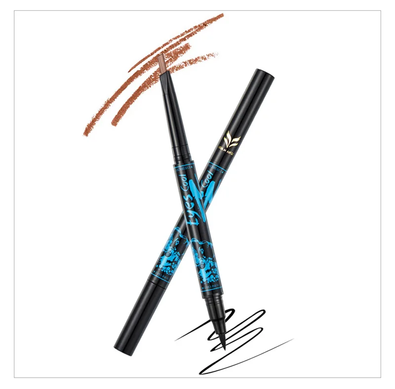 10 шт. стойкий двойной карандаш для бровей с 5 цветами на выбор подводка для глаз жидкая подводка для глаз из натурального углерода для макияжа