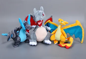 

Pocket Monsters Charizard plush toy XY Mega Charizard stuffed Toy Mega Evolution XY Charizard stuffed doll cartoon Birthday Gift