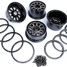 Металлическая Ступица колеса Набор для 1/5 масштаб KM HPI Baja 5T 5SC LOSI TDBX FS гоночный mcd