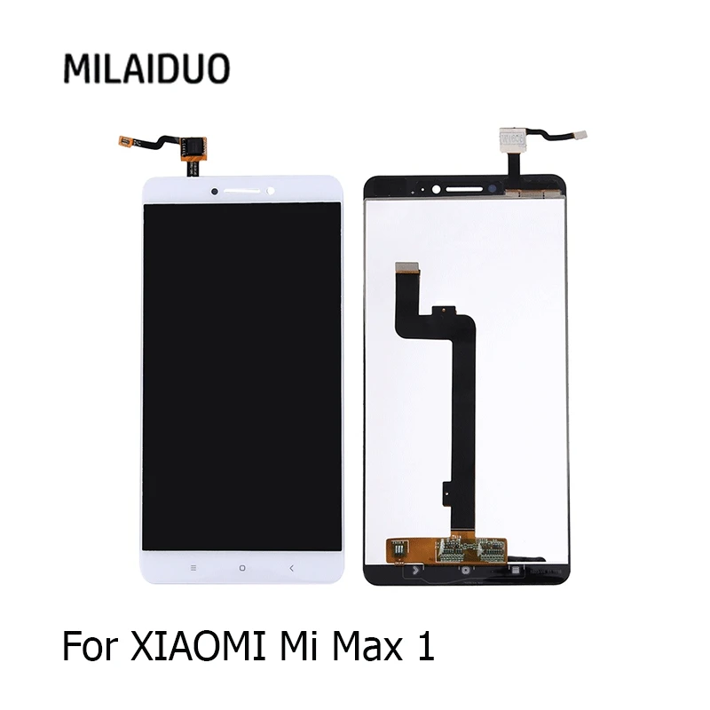 

LCD Display For Xiaomi Mi Max 1 Max1 Touch Screen Digitizer Replacement Assembly Black White Gold No Frame New 6.44''