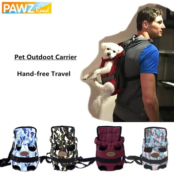 

PAWZRoad Pet Dog Carriers Fashion Hand Free 4 Color Travel Outdoor Adjustable Dog Bags Backpack Breathable Bag Pet Puppy Carrier