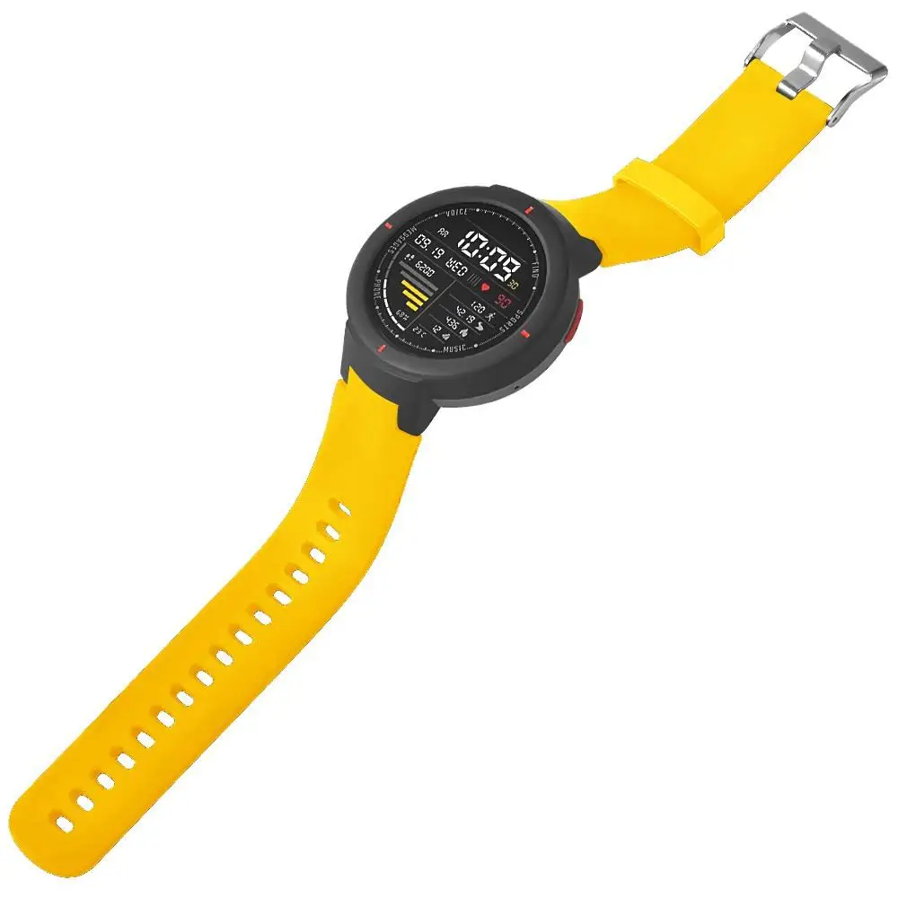 Vorke Amazfit Verge ремень Lite мягкая замена силиконовый ремешок для часов браслет ремешок 20 мм для Huami Xiaomi Amazfit 3 Verge