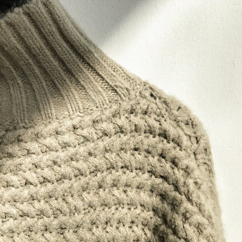 RUGOD Модные женские водолазки пуловеры Осень Повседневный однотонный вязаный свитер с рукавом летучая мышь для женщин Sueter Mujer