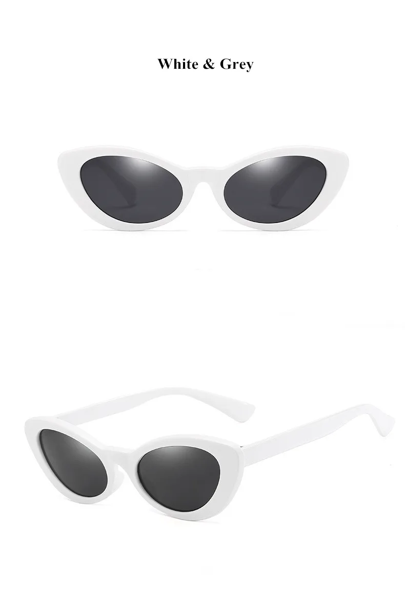 Vwktuun Винтажные Солнцезащитные очки для женщин Кошачий глаз очки большие солнцезащитные очки для женщин модные очки новые кошачьи тени женские очки