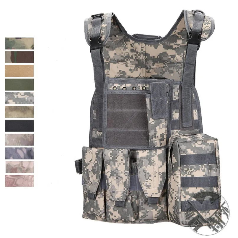 

Men's Special Forces Amphibious Operations Tactical Vest Suspension Style Molle System Multifunctional Army Vest