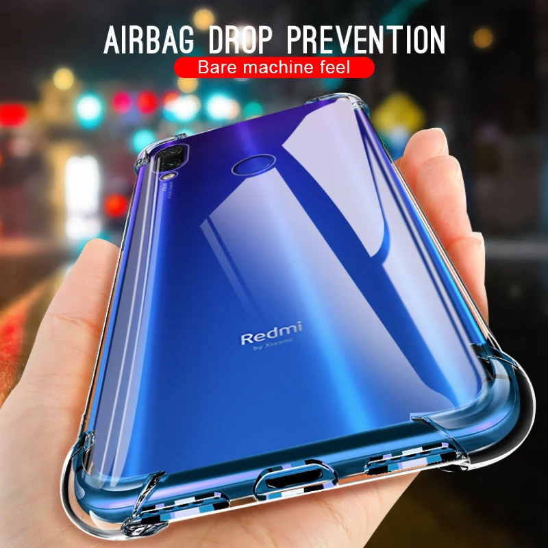 Чехол Air Bag для Xiaomi Redmi K20 Pro противоударный прозрачный силиконовый мягкий чехол 6 7