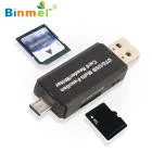 2017 usb 2.0 3 в 1 Multi-функция чтения карт sd карты TF триплет OTG Smart Card Reader адаптер кабель для MAC портативных ПК Sep 7