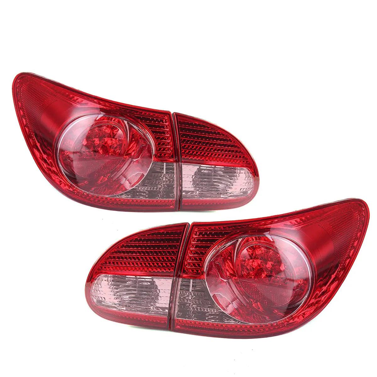 

1 PCS Car Tail Light Rear Brake Lamp With LED Bulb for Toyota Corolla 2003 2004 2005 2006 2007 2008 8168102030 Replacement Parts
