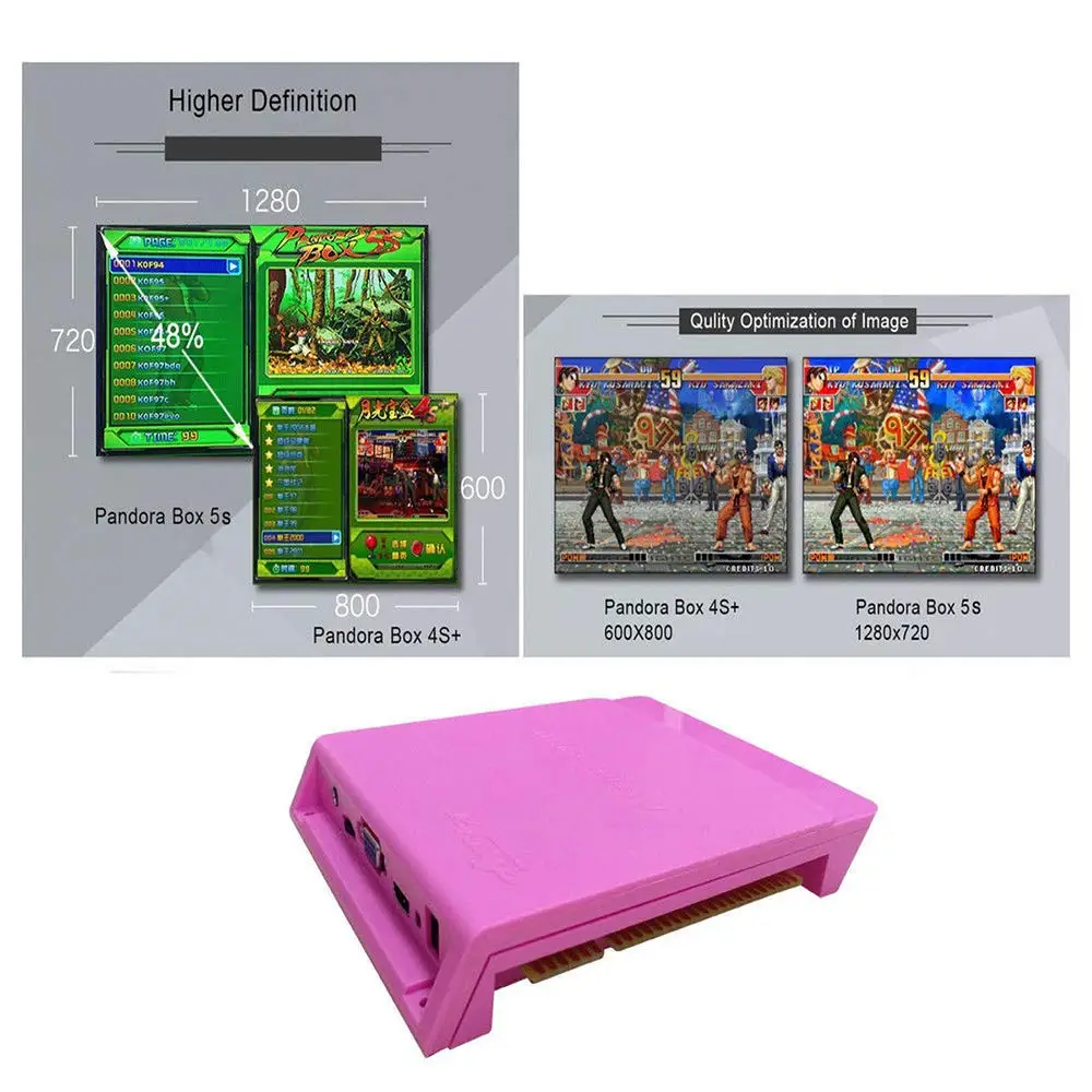 Multi Game Box 5s 999 in 1& 1299 In 1 MAME Jamma CGA VGA Pandoras DIY Arcade Cabinet Machine Video Board PCB Cartridge Kit Multi Game Box 5s 999 in 1& 1299 In 1 MAME Jamma CGA VGA Pandoras DIY Arcade Cabinet Machine Video Board PCB Cartridge Kit