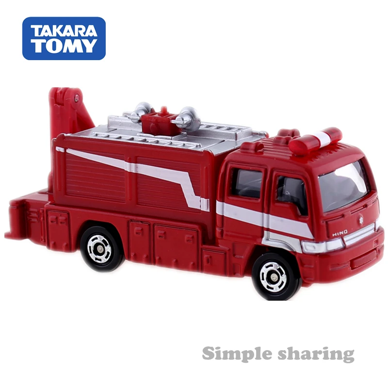 Takara TOMY Tomica No.74 аварийно спасательных модель пожарного грузовика комплект литой