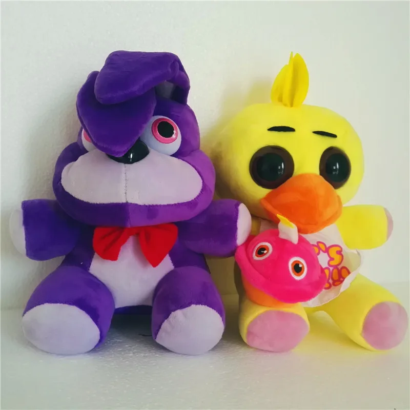 25 см Five Nights At Freddy's FNAF Плюшевая Кукла Медведь Фредди Фокси Бонни и Чика Мягкие