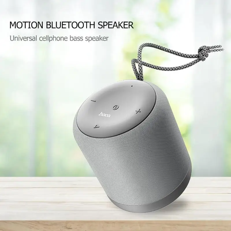 

HOCO Sports Bluetooth Speaker Wireless Portable Mini Outdoor Subwoofer Portable Wireless Loudspeaker Sound System