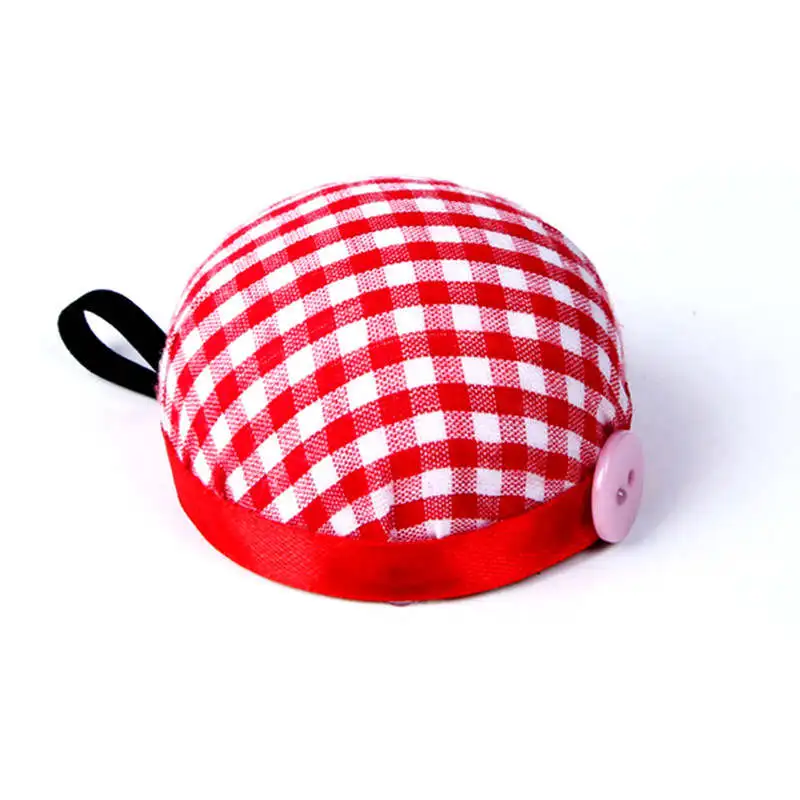 Милые швейные инструменты сетчатые клетчатые узоры штифтовая подушка