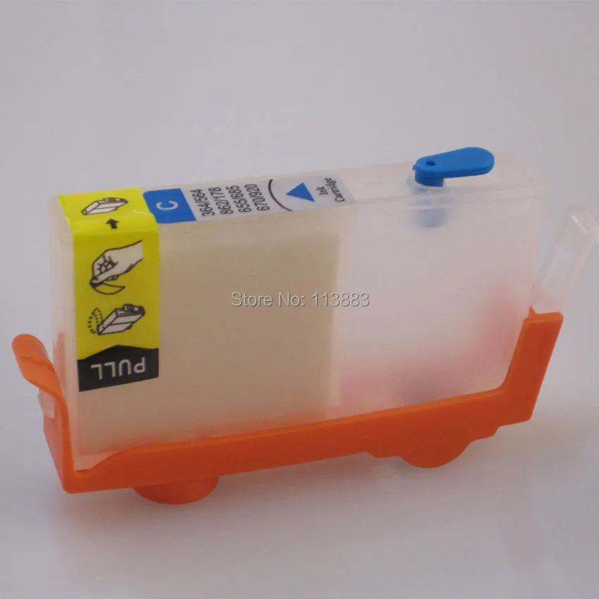 Kit de Refil de Tinta para hp 920 Cartucho de Tinta para Impressora hp 6000 65000 7000 Mais para hp Dey Ink 7500 ml Cores - Imagem 5