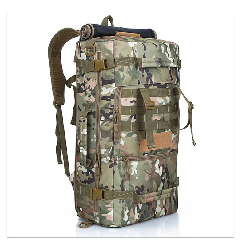 Новинка 50л спортивная женская и мужская сумка для альпинизма тактические рюкзаки походные дорожные сумки камуфляжный рюкзак для ноутбука