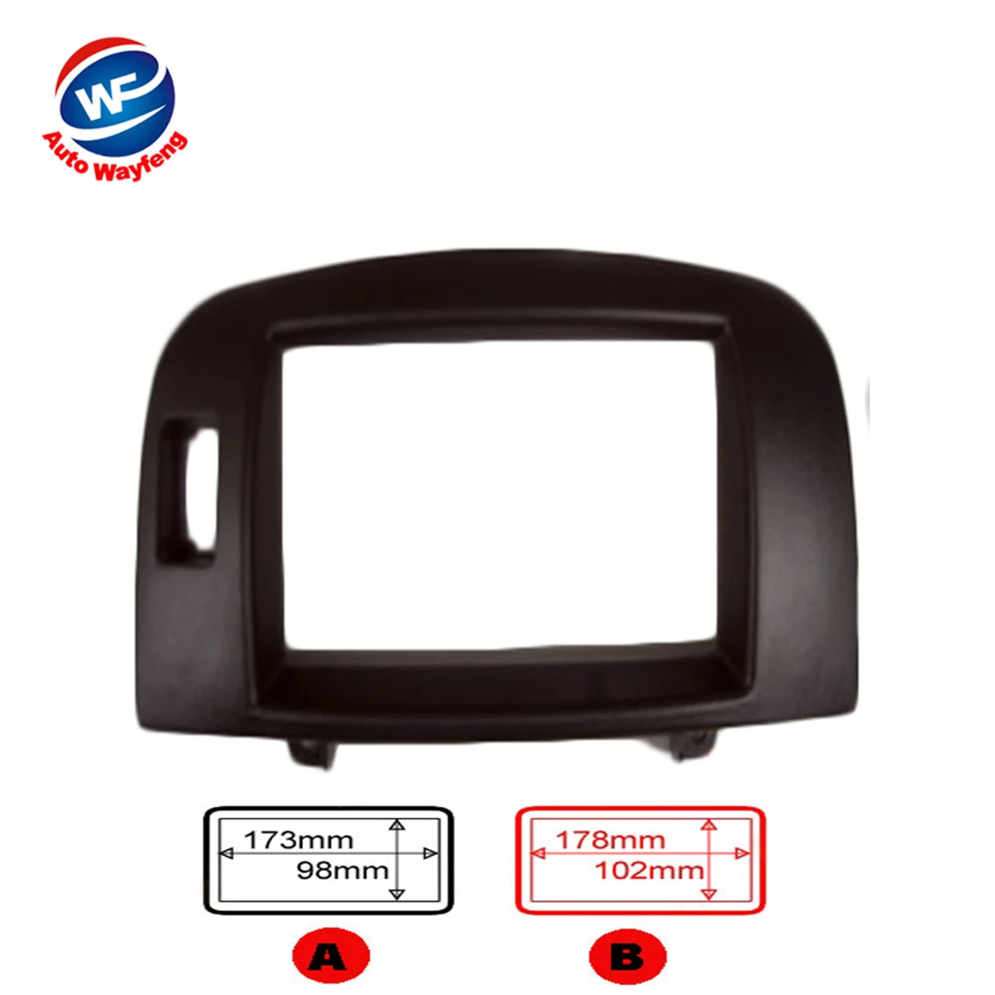 Car Radio fascia Fit For font b HYUNDAI b font Sonata NF Sonica 2004 2008 wo