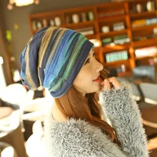 Miya Mona, Новое поступление, женский элегантный шарф, вязаные зимние шапки для леди, полосатые шапочки, женские теплые мягкие женские шапки, аксессуары