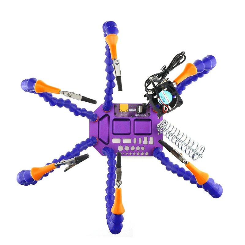 

Third Hand 6 Arm Soldering Station Parts Kit for QAV 250 Racing Drone Tool
