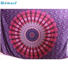 148X210 см индийская Мандала квадратный гобелен настенный Декор Бросок полотенце пляжное покрытие пляжное полотенце servitte De Plage Decc05