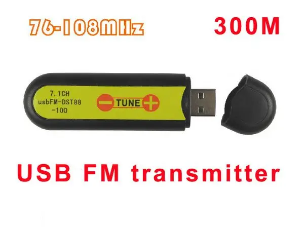 Toerist Goneryl assistent Usb Fm-dst88-300 Fm Broadcast Transmitter Usb Mini Wireless Wifi Audio  Transmitter Cover 300m - Radio & Tv Broadcasting Equipment - AliExpress
