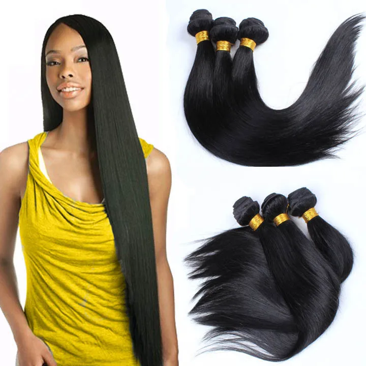Premium Now 7a Brizilian Virgin Hair Straight 100 Human Hair Sew
