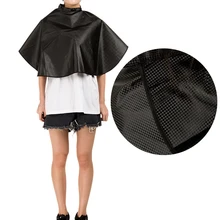 Высокое качество ПВХ водонепроницаемый парикмахерский воротник прорезиненное салонное окрашивание волос фартук платье Парикмахерская накидка для стрижки волос