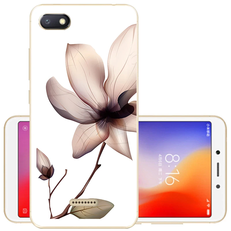 Xiaomi Redmi 6A حالة Redmi 6 غطاء لينة سيليكون الغطاء الخلفي Redmi 6 برو 6pro TPU حالة ل Xiaomi Redmi 6A 6 A A6 الهاتف حالات