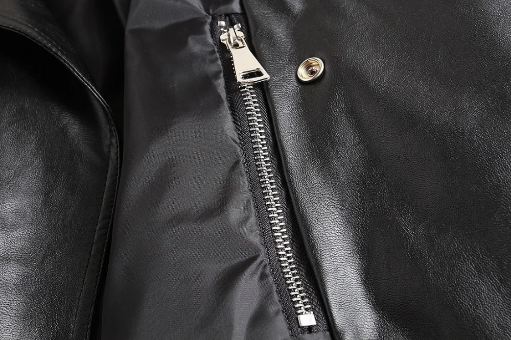 Пособия по немецкому языку дизайнер череп заклепками панк рок черный байкер кожаные мотоциклетные куртки для мужчин плюс размеры 4XL 5XL