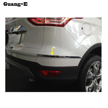 

Car Rear Back Bumper Corner Protection Trim Frame Edge Board ABS Chrome 2pcs For Ford Kuga Escape 2013 2014 2015 2016