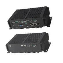 Сетевой безопасности PC X86 с встроенной PCI безвентиляторный брандмауэр компьютер промышленного безопасности межсетевого экрана на платформе VPN D2550 12 В