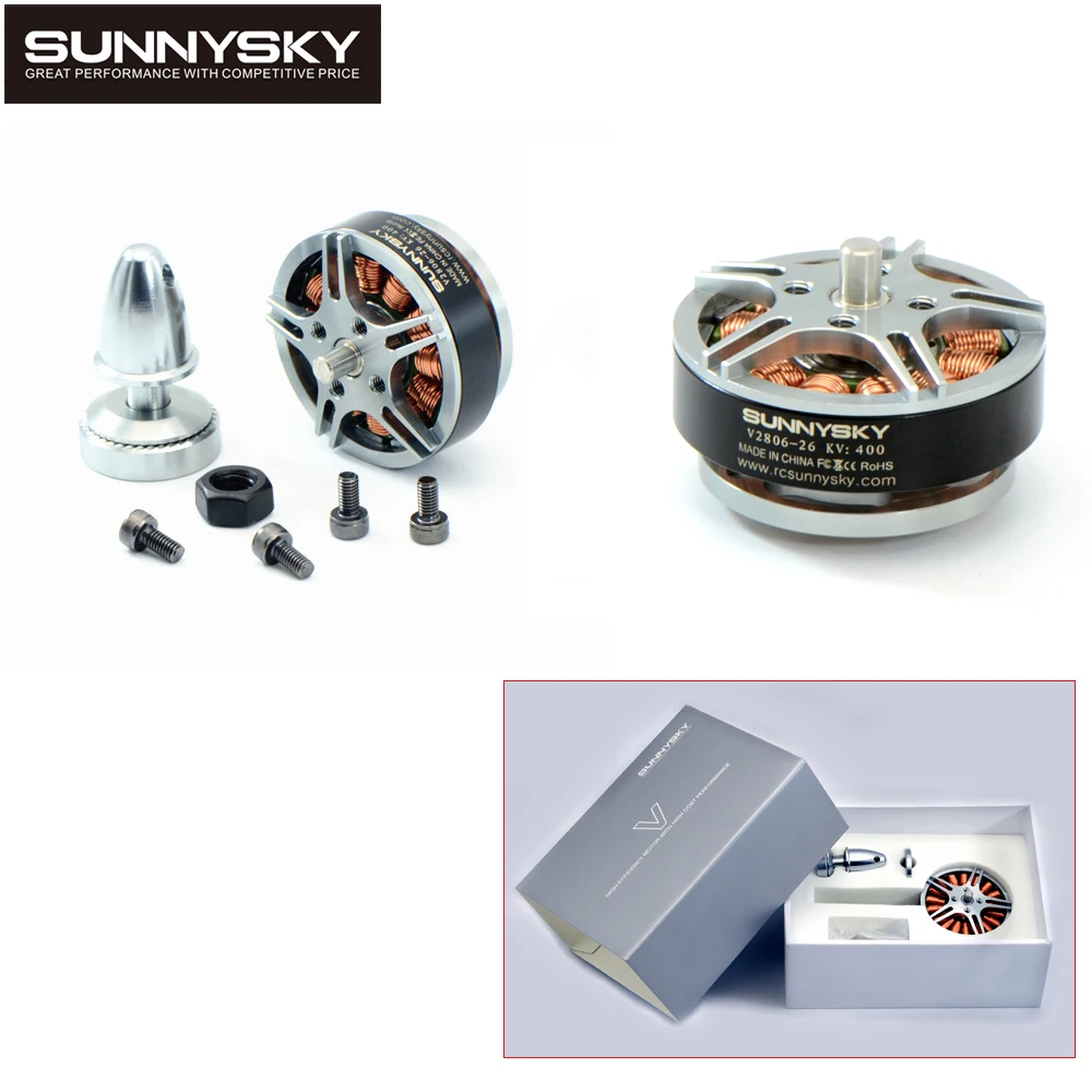

1pcs Sunnysky V2806 400kv 650KV disc motor for RC model aircraft quadcopter multi-rotor drone accessories
