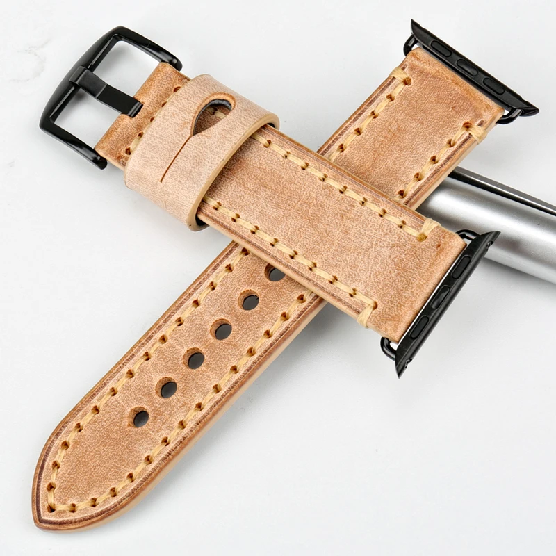 Ремешок MAIKES для Apple Watch Band 42 мм 38 Series 1 2 3 4 iwatch браслет 44 40 оранжевые браслеты из