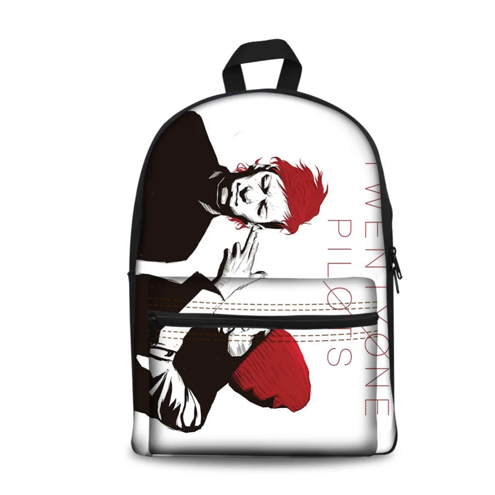 

Twenty One Pilots boys school bags letters large backpack teenagers high school backpack for GIRLS student casual travel bag